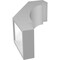 Ekena Millwork 5 1/2-in. W x 12-in. D x 20-in. H Merced Architectural Grade PVC Knee Brace BRCP055X12X20MRC - alternate 6